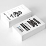 Hangtag Branding design for Apparel Merch brand for surf shop in Essaouira Morocco