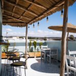 Tiki style bar on Rooftop Property Rental photography by Marketing SSG
